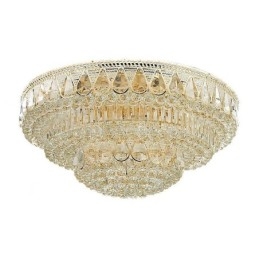 Luxury Flush Mount Crystal Ceiling Light Round Light