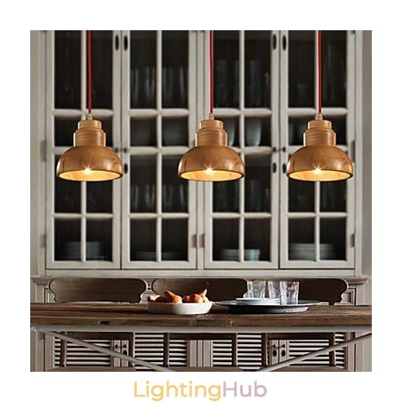 Chandelier Mini Style Traditional Classic Wood Bamboo Chandelier Mini Style Traditional Classic Wood Bamboo
