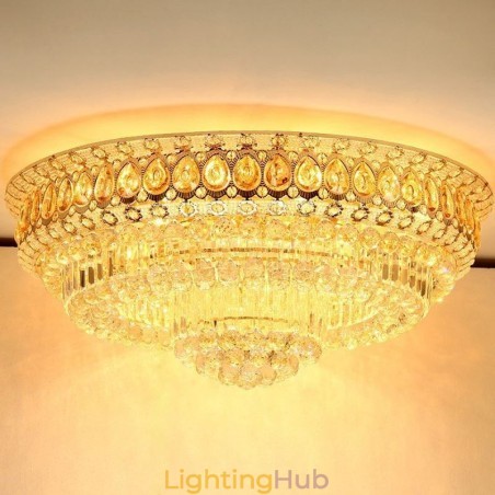 Flush Mount Crystal Modern Simple Ceiling Light Creative Round lighting Flush Mount Crystal Modern Simple Ceiling Light Creative Round lighting