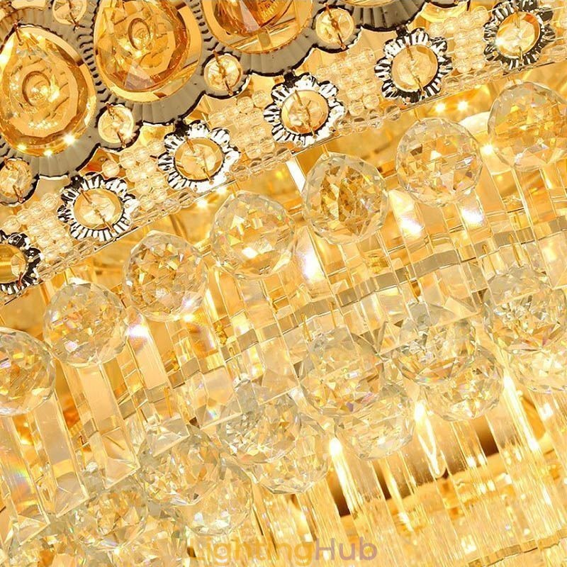 Flush Mount Crystal Modern Simple Ceiling Light Creative Round lighting