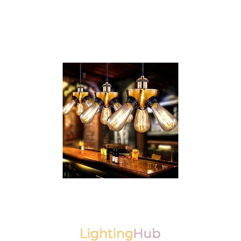 Chandelier Mini Style Modern Contemporary Metal