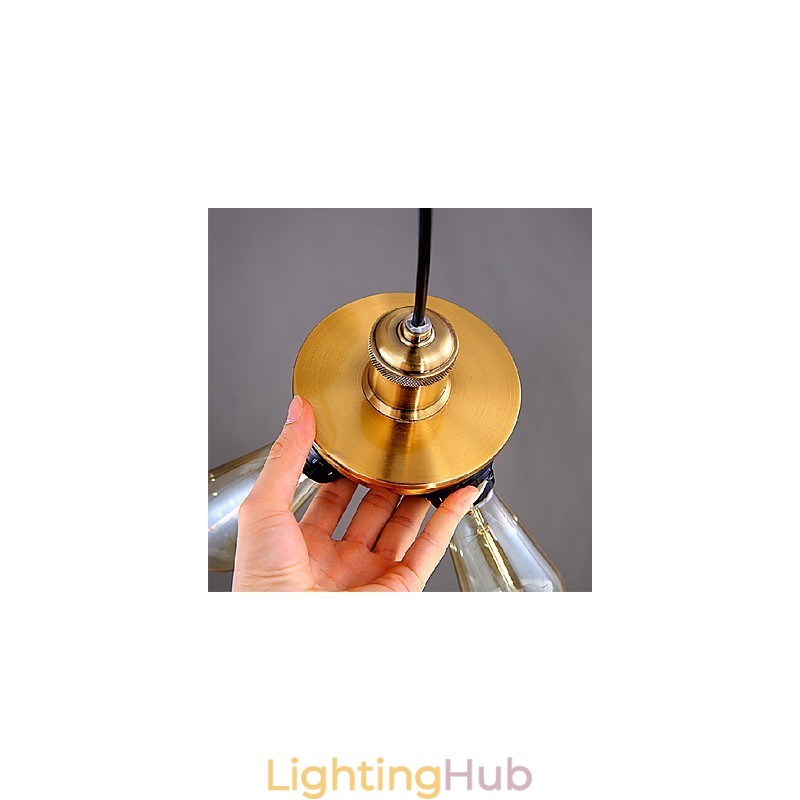 Chandelier Mini Style Modern Contemporary Metal