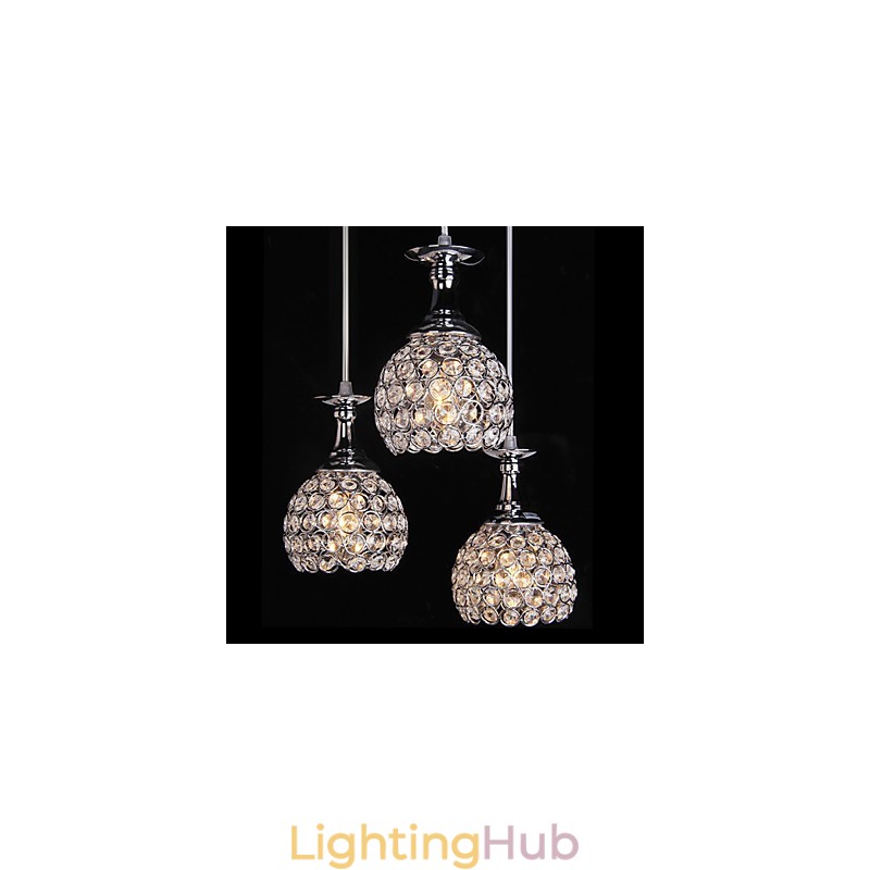 Crystal Chandelier Modern Contemporary Metal