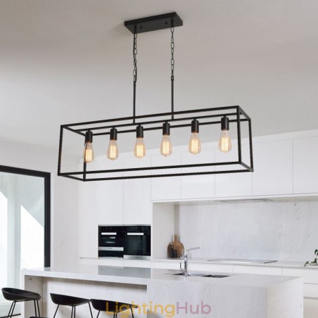 Farmhouse Pendant Lighting Fixture Island Hanging Lights 6 Lights Farmhouse Pendant Lighting Fixture Island Hanging Lights 6 Lights