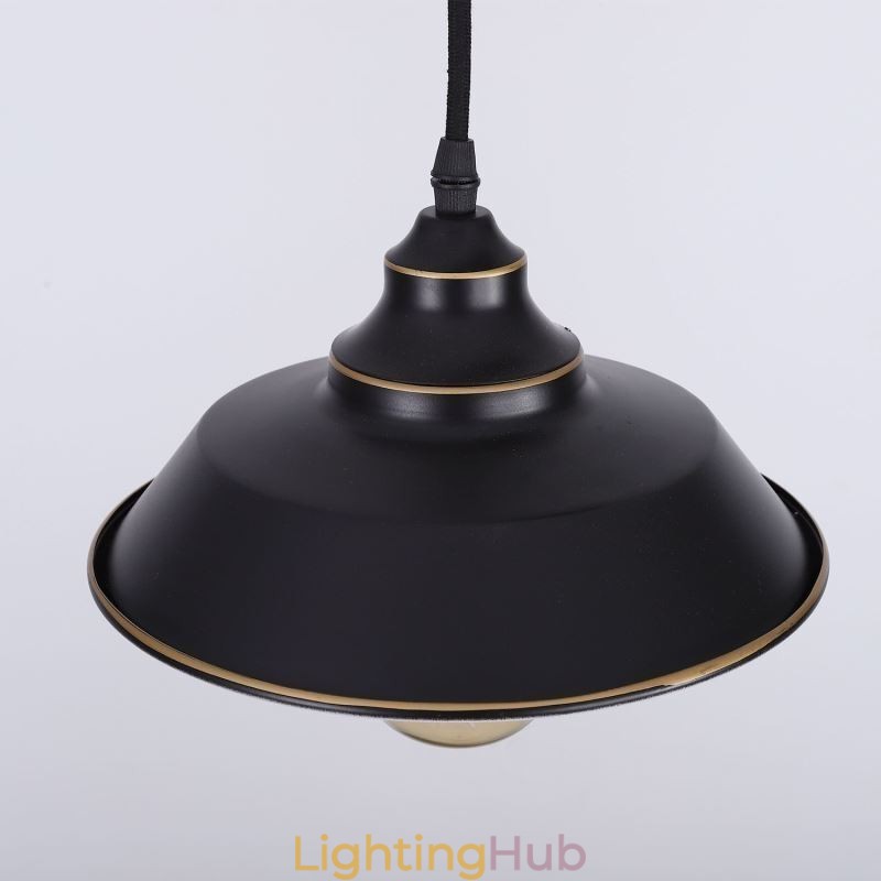 Industrial Farmhouse Pulley Pendant Light Retractable Design Adjustable Height