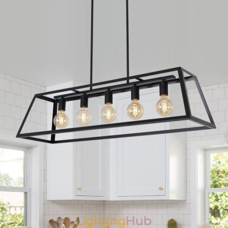 Industrial Metal Pendant Light Trapezoidal Hanging Ceiling Light Industrial Metal Pendant Light Trapezoidal Hanging Ceiling Light