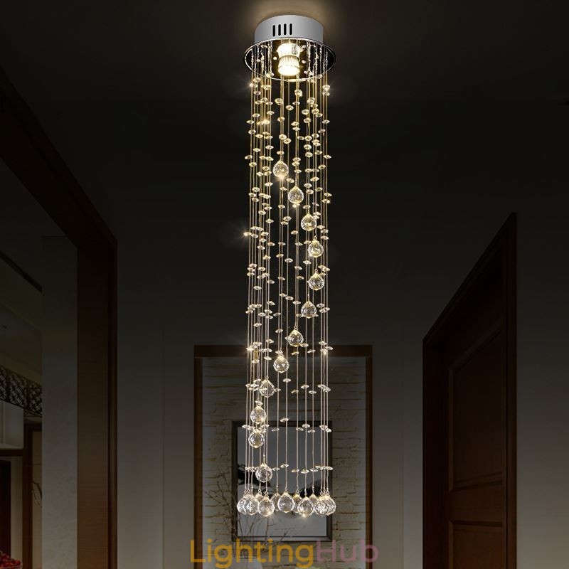 Luxury Large Chandelier Modern Crystal Flush Mount Ceiling Light Fixtures