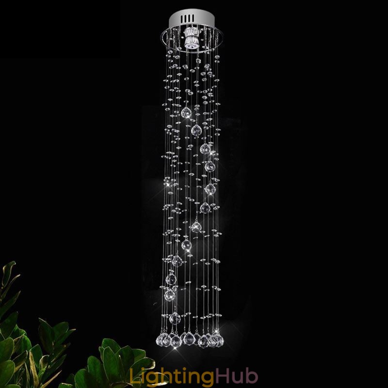 Luxury Large Chandelier Modern Crystal Flush Mount Ceiling Light Fixtures