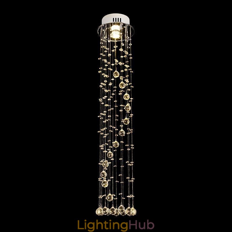 Luxury Large Chandelier Modern Crystal Flush Mount Ceiling Light Fixtures