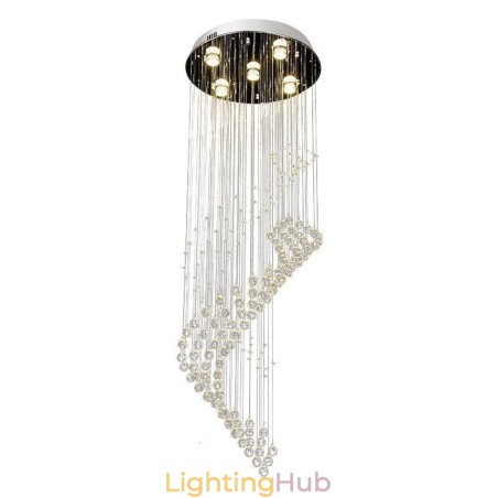 Elegant Crystal Chandelier Raindrop Ceiling Lights Foyer Elegant Crystal Chandelier Raindrop Ceiling Lights Foyer
