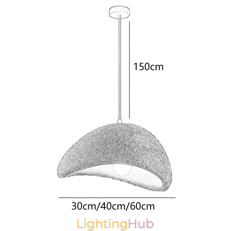 Resin Hanging Light Simple Ceiling Light