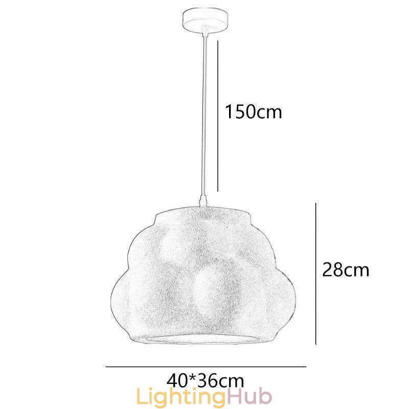 Resin Pendant Light Modern Hanging Light