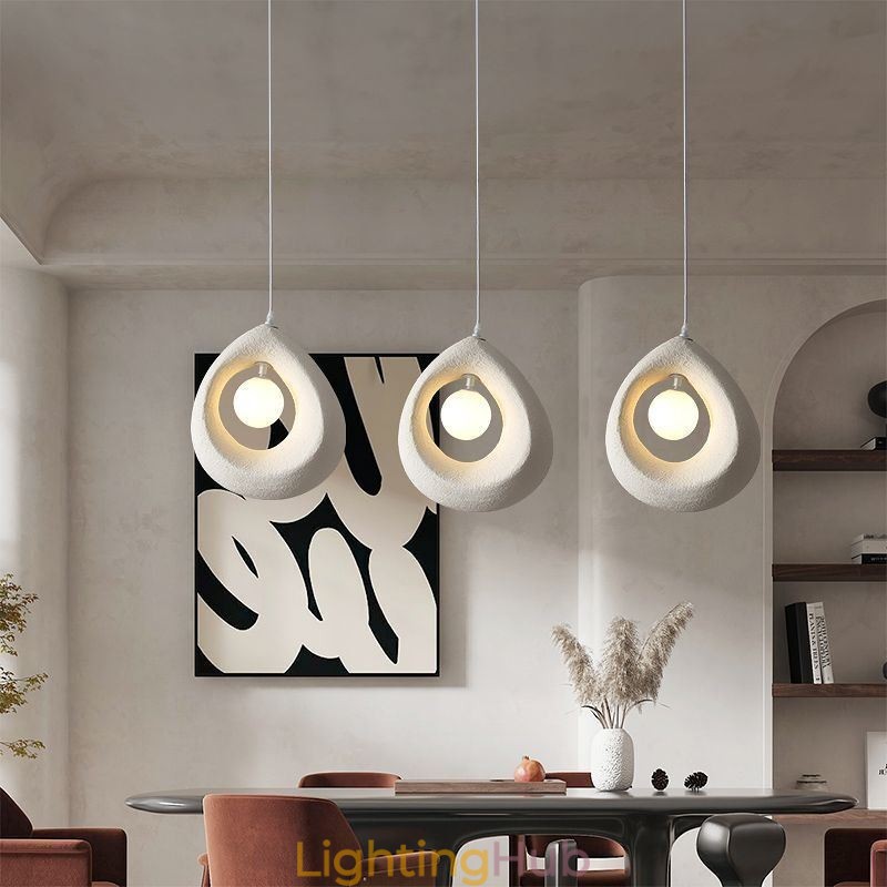 Resin Pendant Light Modern Simple Ceiling Lamp