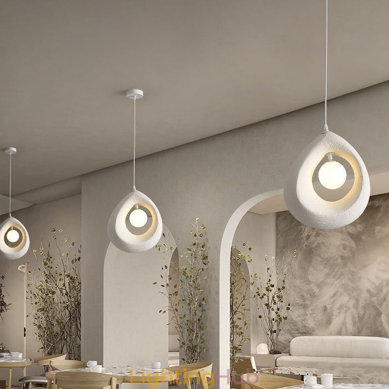 Resin Pendant Light Modern Simple Ceiling Lamp