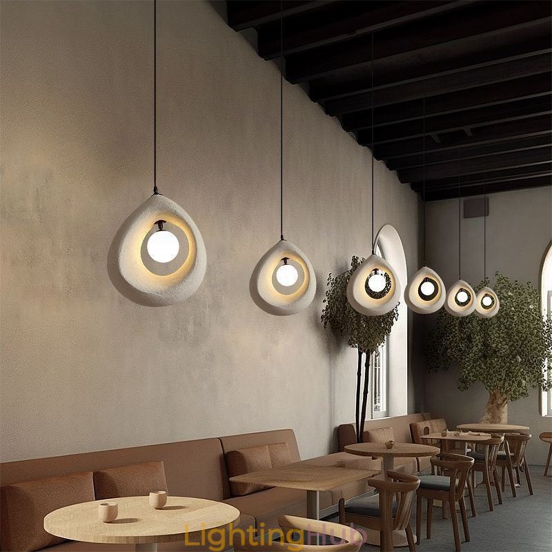 Resin Pendant Light Modern Simple Ceiling Lamp
