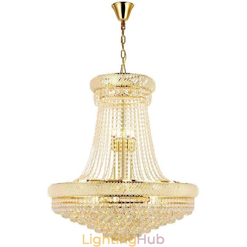 Crystal Pendant Light Modern Duplex Decorative Ceiling Light