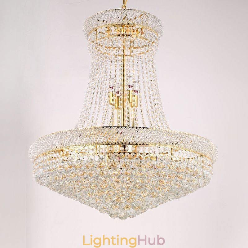 Crystal Pendant Light Modern Duplex Decorative Ceiling Light