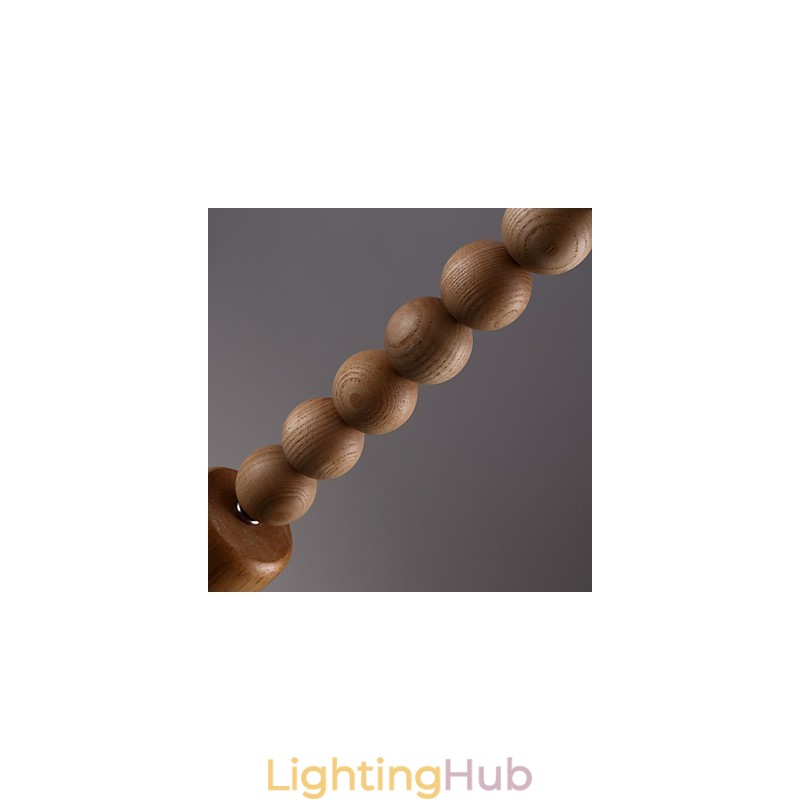 Chandelier Mini Style Traditional Classic Wood Bamboo