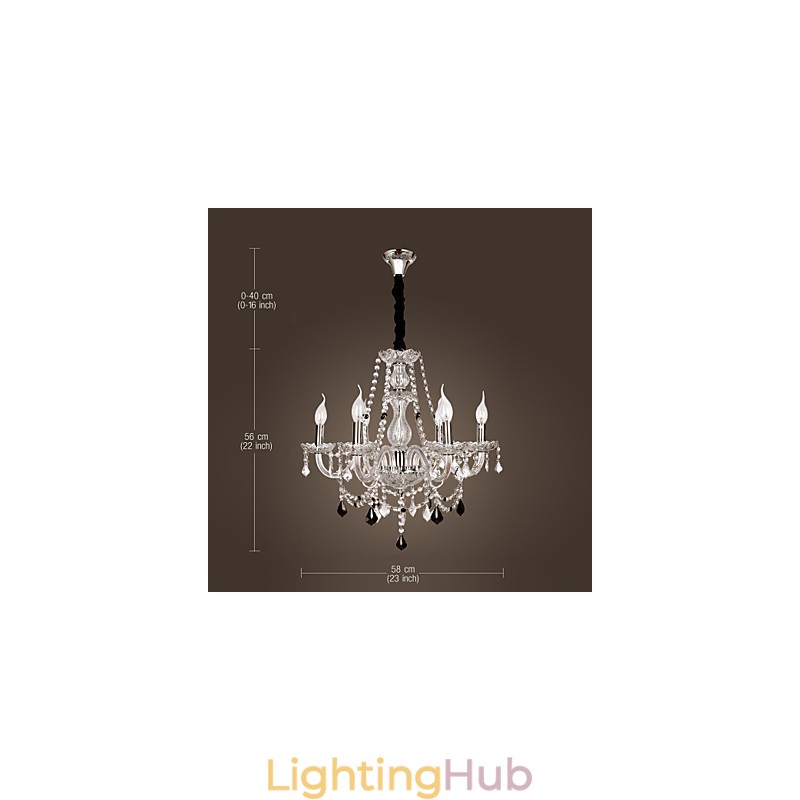 Rustic Lodge Crystal Others Glass Chandelier