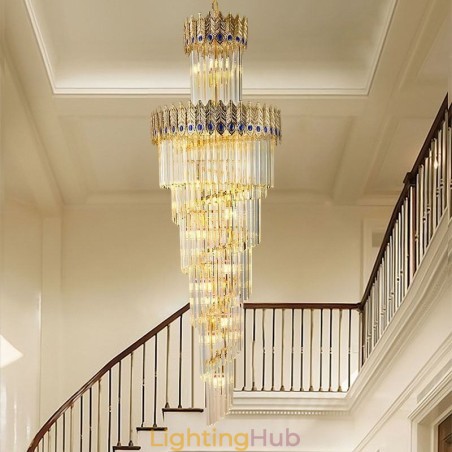 Gold Crystal Pendant Light Electroplated Gold Phoenix Tail Lampshade Ceiling Light Gold Crystal Pendant Light Electroplated Gold Phoenix Tail Lampshade Ceiling Light