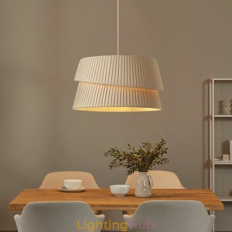 Pendant Light French Cream Style Double Layer Fabric Lampshade Ceiling Lamp Pendant Light French Cream Style Double Layer Fabric Lampshade Ceiling Lamp