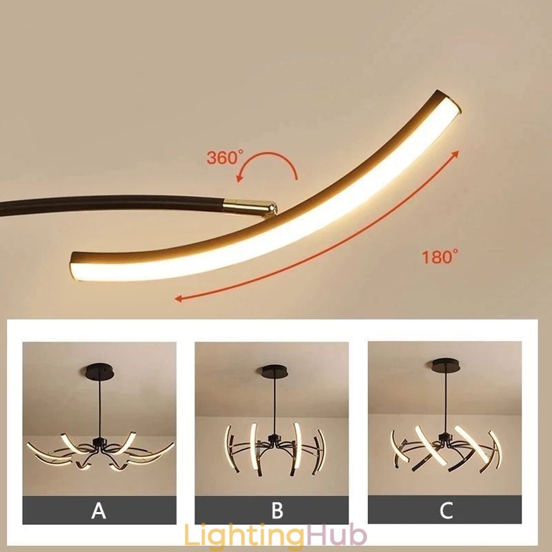 Pendant Light Minimalist Transformable Ceiling Light