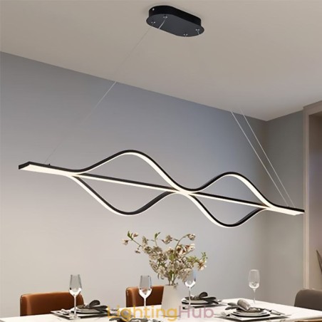 Pendant Minimalist Light Wave Ceiling Light Pendant Minimalist Light Wave Ceiling Light