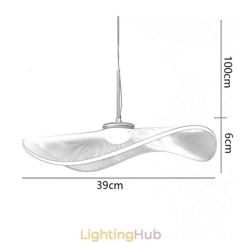 Pendant Light Acrylic Lotus Leaf Ceiling Light