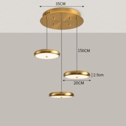 Pendant Light Three Head Light Round Hanging Light