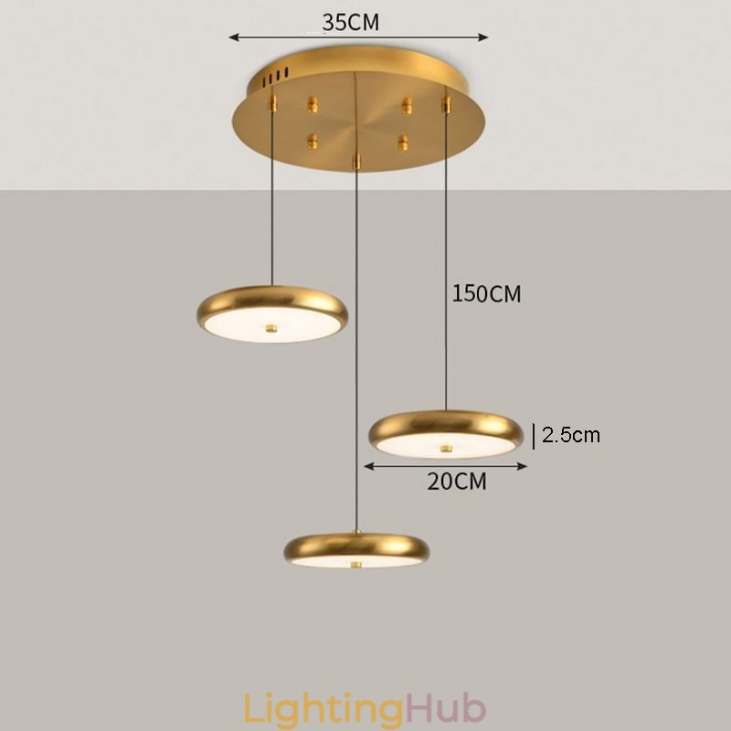Pendant Light Three Head Light Round Hanging Light