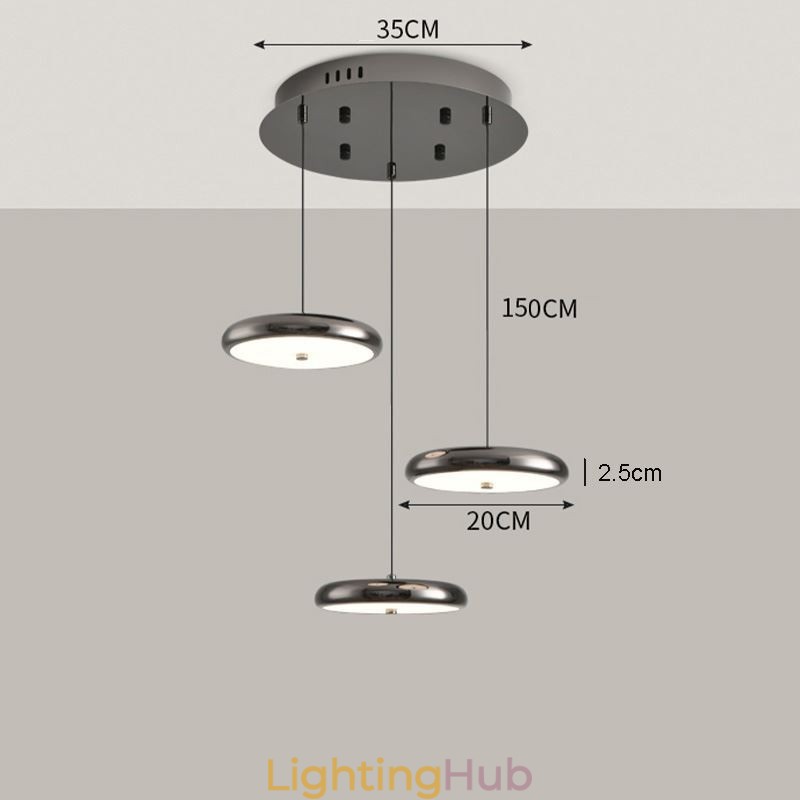 Pendant Light Three Head Light Round Hanging Light