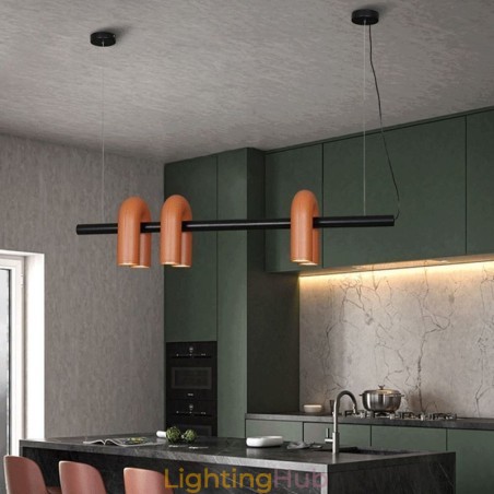 Ceiling Light Wrought Iron U shaped Pendant Light 90° Rotating Shade Ceiling Light Wrought Iron U shaped Pendant Light 90° Rotating Shade