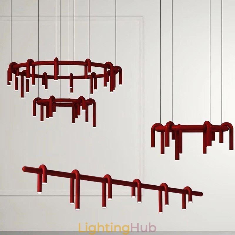Hanging Light U Shape Decorative Pendant Light