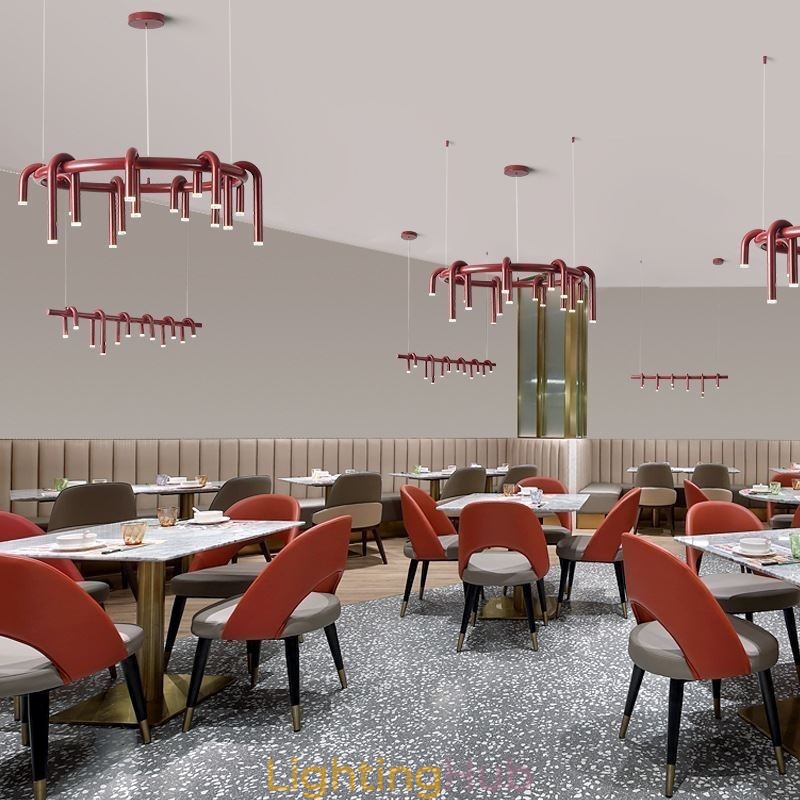 Hanging Light U Shape Decorative Pendant Light