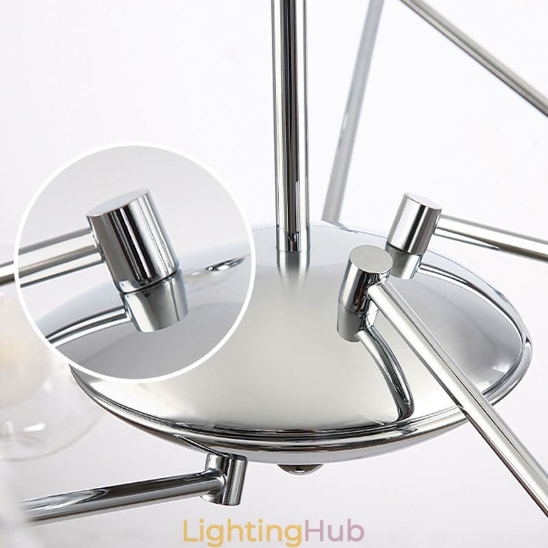 Glass Pendant Light European Style Simple Magic Beans Ceiling Light