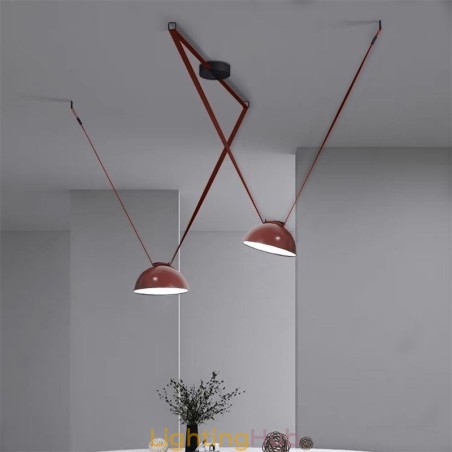 Belt Pendant Light European Simple Wabi Sabi Style Belt Ceiling Light Belt Pendant Light European Simple Wabi Sabi Style Belt Ceiling Light