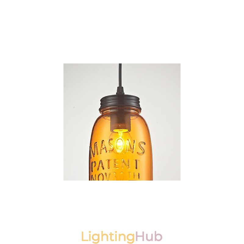 Pendant 1 Light Italy Style Transparent Electroplating