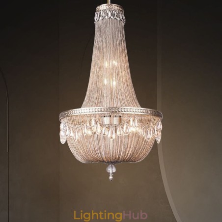 Tassel Pendant Light Retro American Duplex Aluminum Chain Ceiling Light Tassel Pendant Light Retro American Duplex Aluminum Chain Ceiling Light