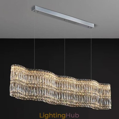 Long Crystal Pendant Light Luxury Decoration Ceiling Light Long Crystal Pendant Light Luxury Decoration Ceiling Light
