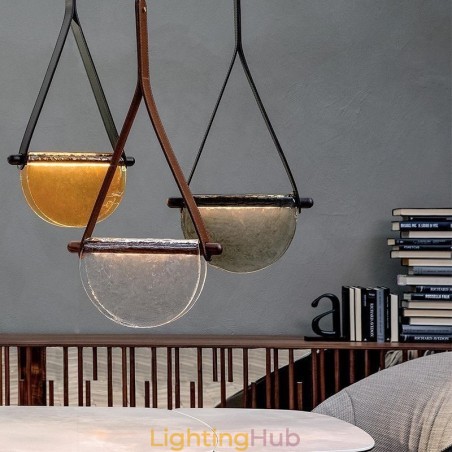 Pendant Light Modern Minimalist Belt Glass Ceiling Light Pendant Light Modern Minimalist Belt Glass Ceiling Light