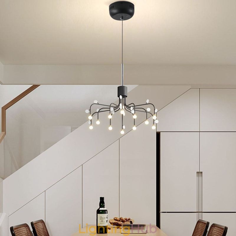 Pendant Light Nordic Creative Natural White Ceiling Light 14 Lights