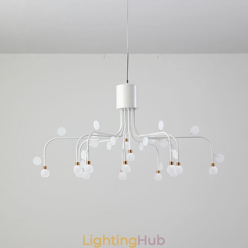Pendant Light Nordic Creative Natural White Ceiling Light 14 Lights