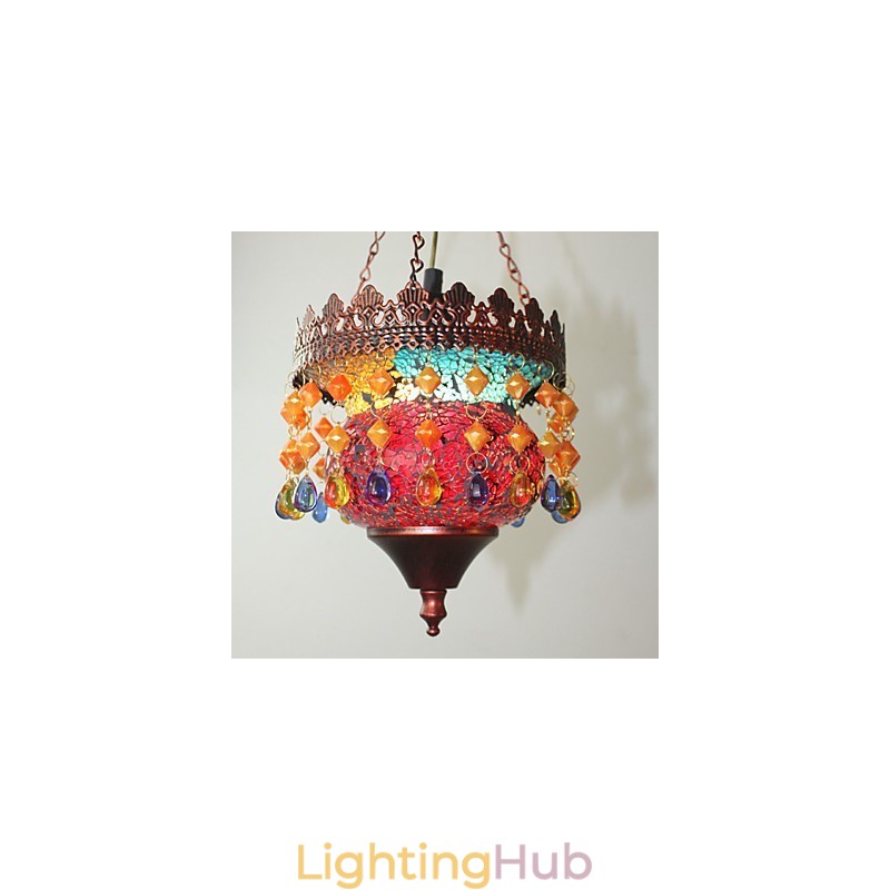 Christmas Card Lnternet Cafe Retro Art Chandelier Industrial Garden