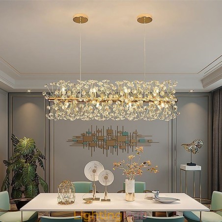 Pendant Light Electroplating Strip Sun Flower Wrought Iron Ceiling Light Pendant Light Electroplating Strip Sun Flower Wrought Iron Ceiling Light
