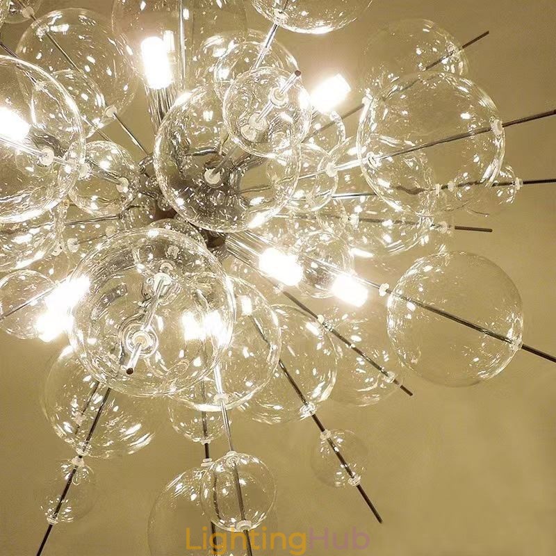 Modern Pendant Light Minimalist Bubble Glass Ceiling Light