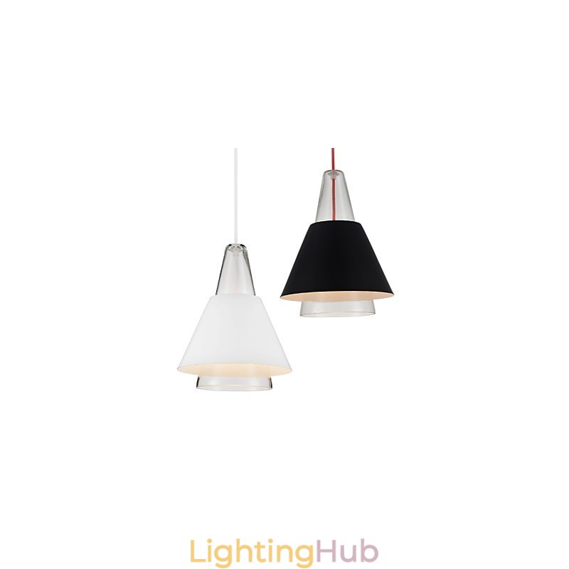 Modern Contemporary Painting Glass Chandelier