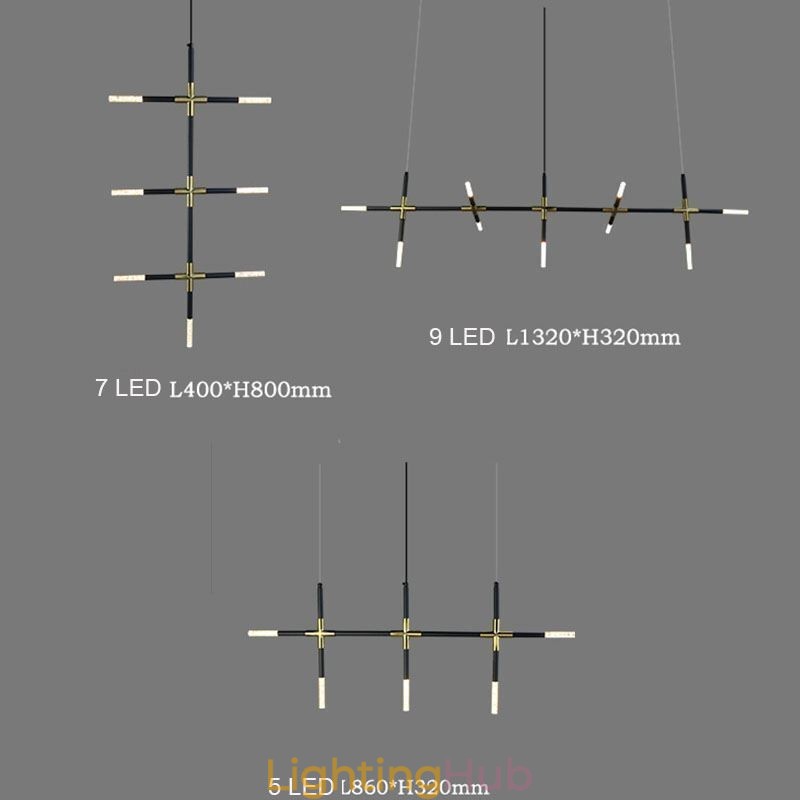 Simple Pendant Light Creative Splicing Warm White Ceiling Light DIY Combination Lamp