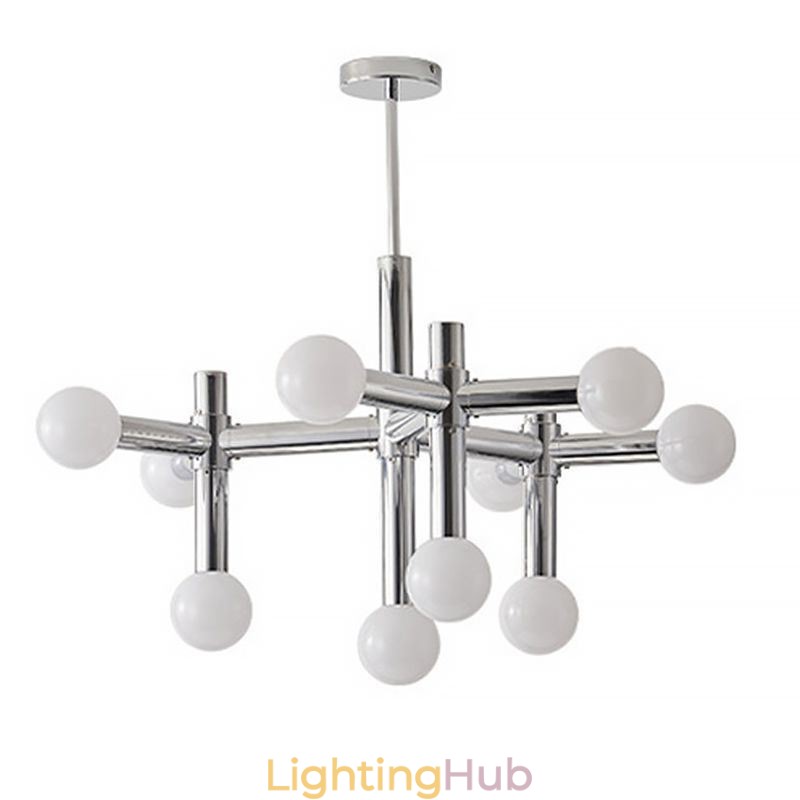 Simple Pendant Light Wrought Iron Magic Beans Molecule Ceiling Light
