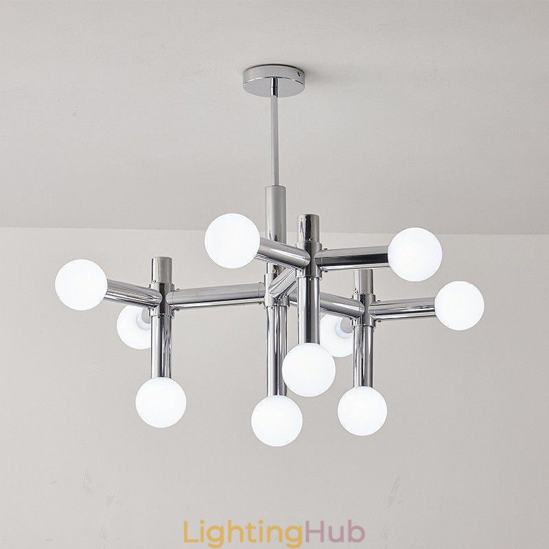 Simple Pendant Light Wrought Iron Magic Beans Molecule Ceiling Light