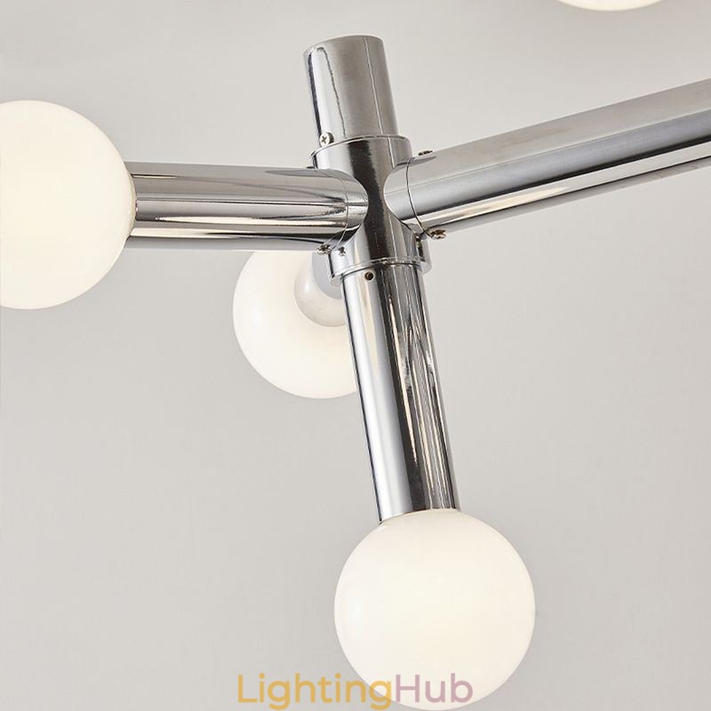 Simple Pendant Light Wrought Iron Magic Beans Molecule Ceiling Light
